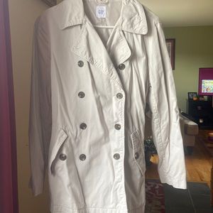 Gap Stone trench wrap coat